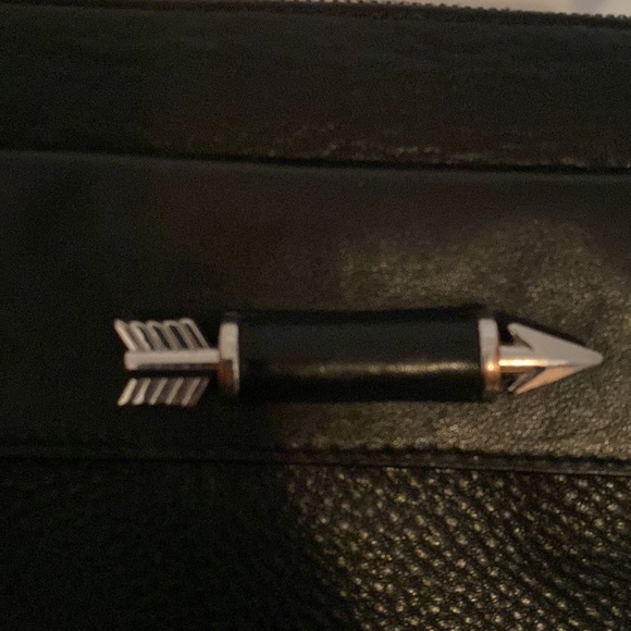 Mackage black leather crossbody - Picture 3 of 3